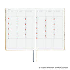 Hobonichi Techo 2027 A5 HON ENG - V&A Series: Vine