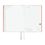 Hobonichi Techo 2027 A5 HON ENG - Yumi Kitagishi: White Cat and Rabbit’s Tea Room
