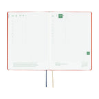 Hobonichi Techo 2027 A5 HON ENG - Yumi Kitagishi: White Cat and Rabbit’s Tea Room