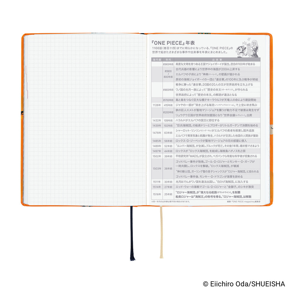 Hobonichi Techo 2027 A6 HON JPN - ONE PIECE magazine: Very Very Merry!