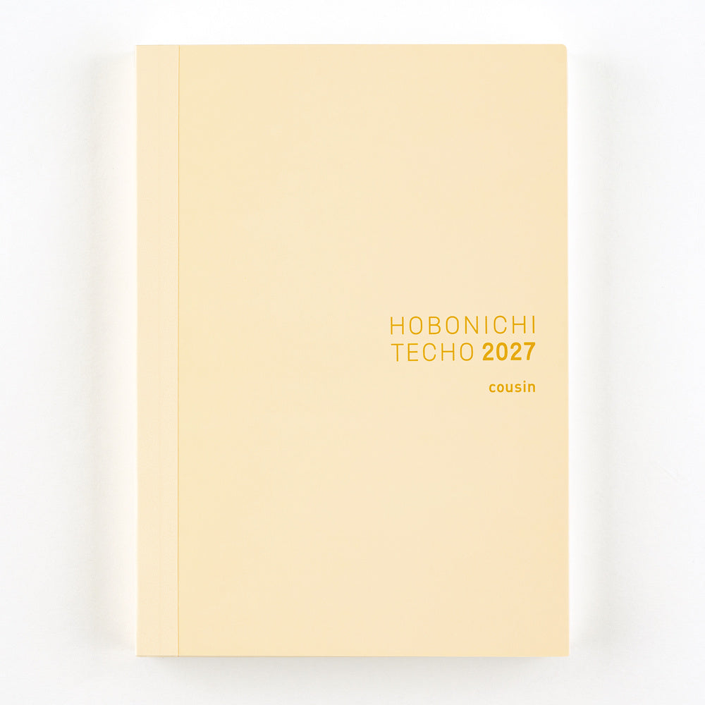 Hobonichi Techo 2027 English Cousin Book [A5 size/Daily/Jan start/Mon start]