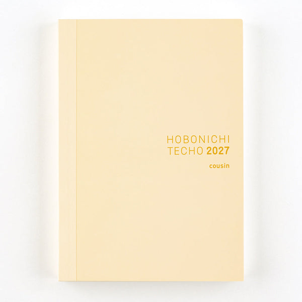 Hobonichi Techo 2027 English Cousin Book, A5