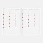 Hobonichi Techo 2027 English Cousin Book [A5 size/Daily/Jan start/Mon start]