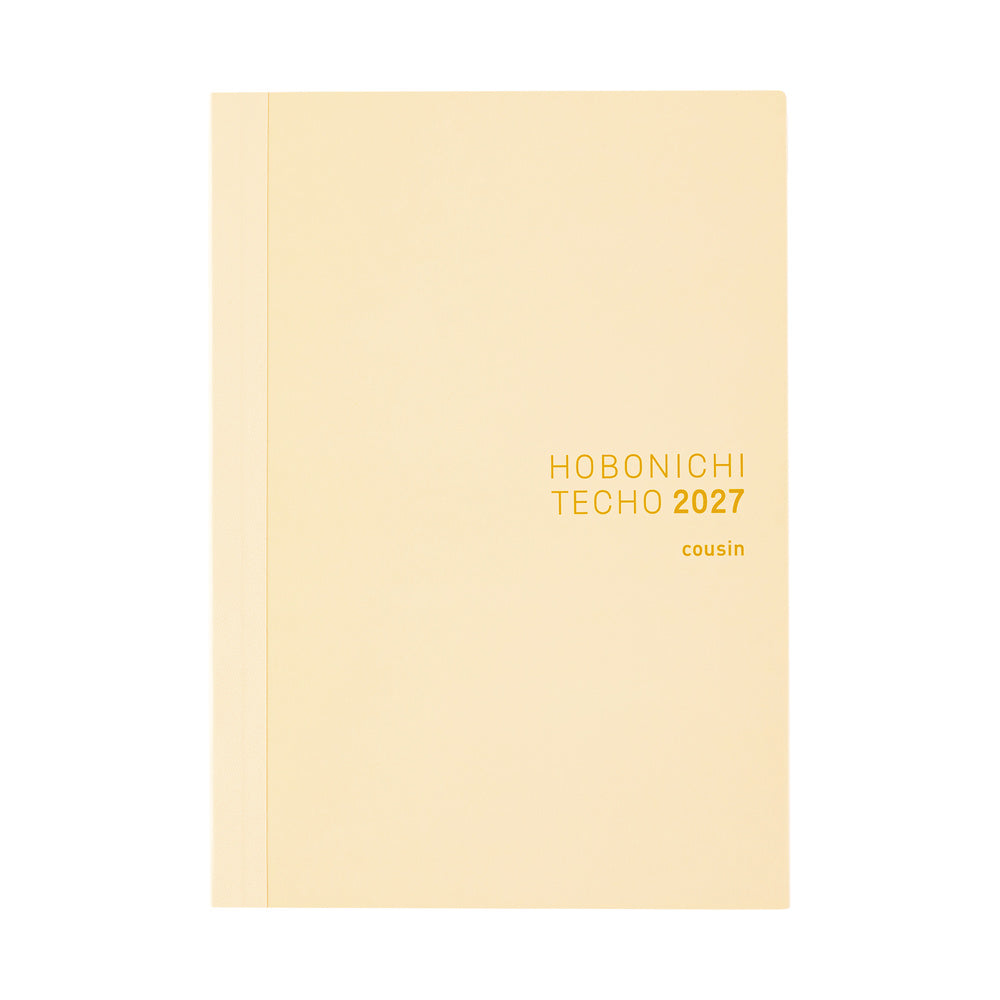 Hobonichi Techo 2027 English Cousin Book [A5 size/Daily/Jan start/Mon start]