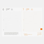 Hobonichi Techo 2027 English Planner Book [A6 size/Daily/Jan start/Mon start]