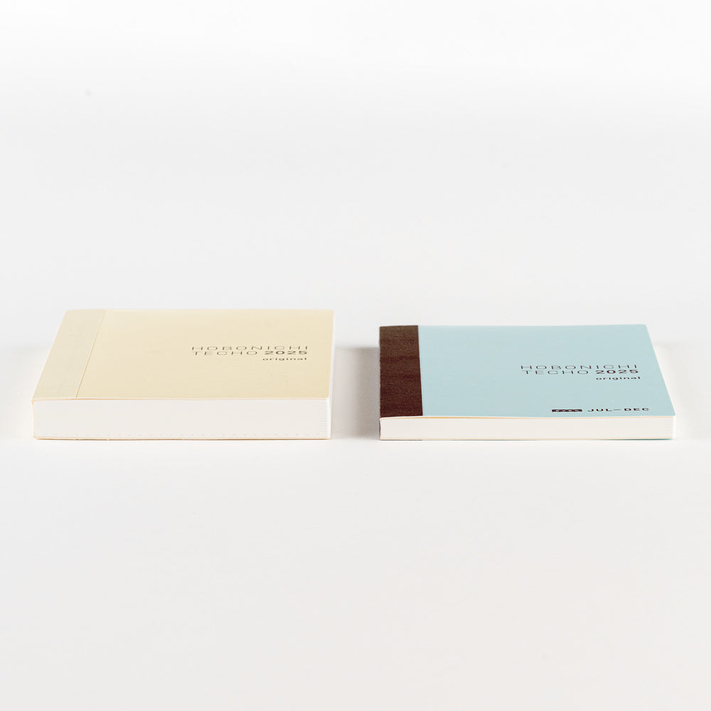 Hobonichi Techo 2027 Japanese Original Avec Book [A6 size/Daily single 6-month book/Jul start/Mon start]