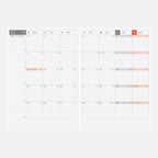 Hobonichi Techo 2027 Japanese Original Book [A6 size/Daily/Jan start/Mon start]