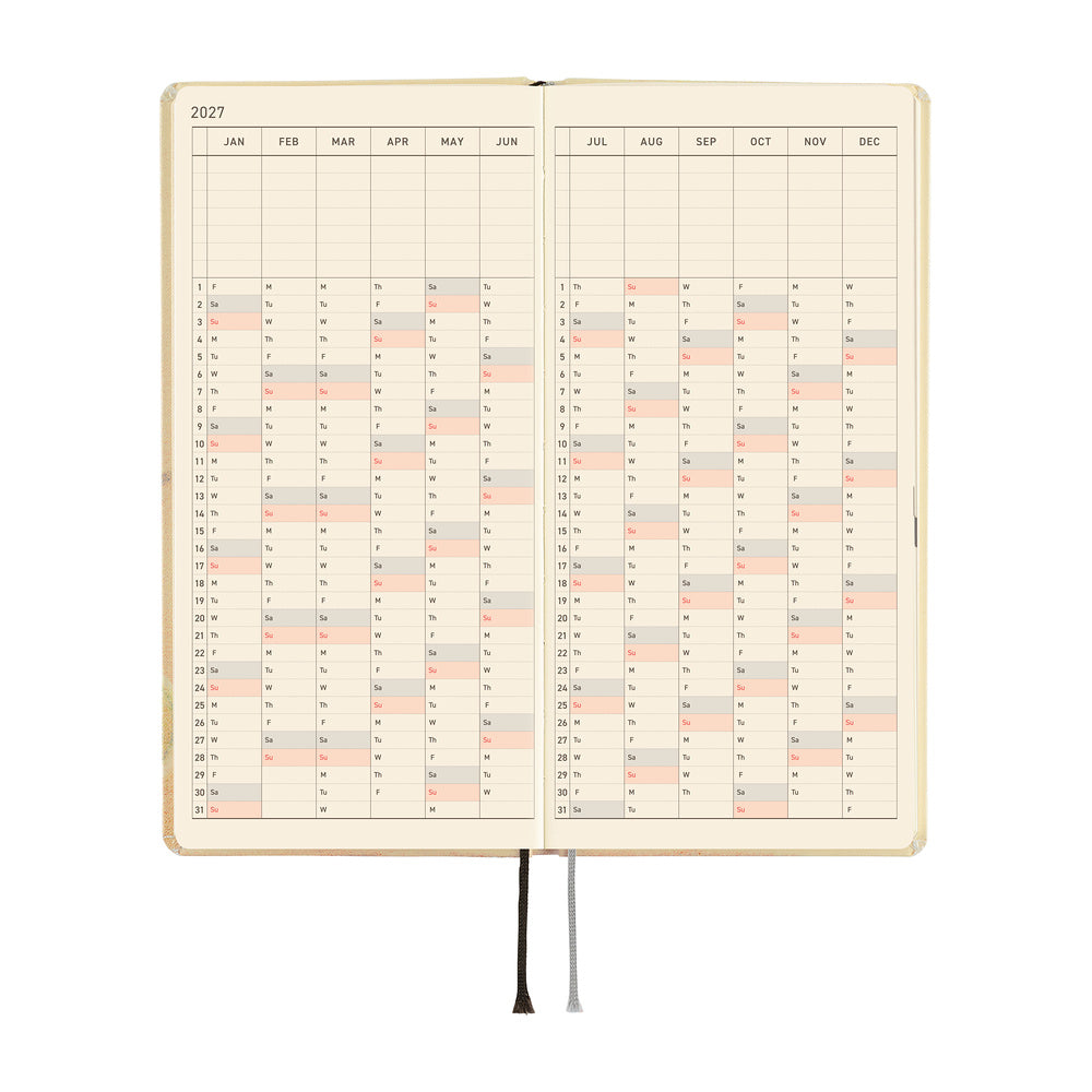 Hobonichi Techo 2027 Weeks ENG - Akiko Miyakoshi: Once, in Spring