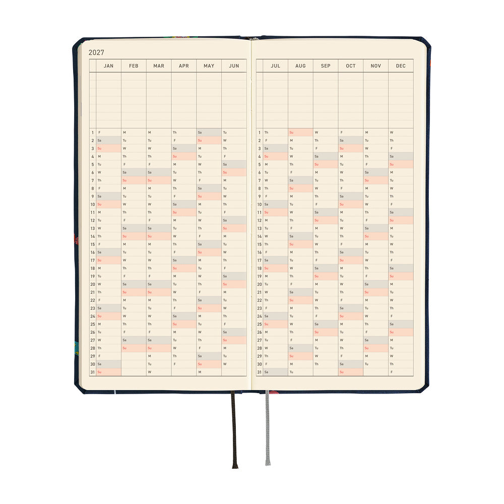 Hobonichi Techo 2027 Weeks ENG - Bow & Tie: Candy Dream