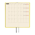 Hobonichi Techo 2027 Weeks ENG - Colours: Canaria Yellow