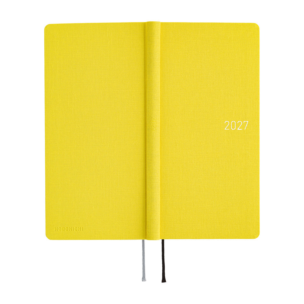 Hobonichi Techo 2027 Weeks ENG - Colours: Canaria Yellow