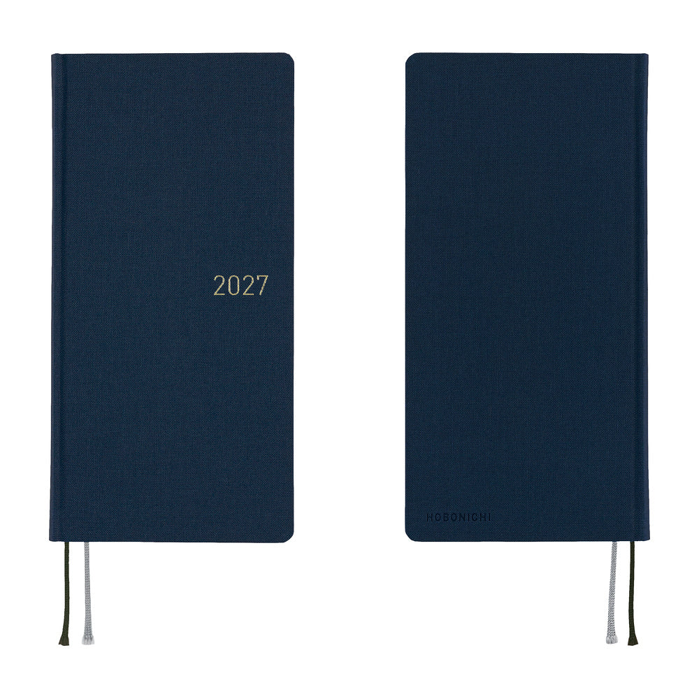 Hobonichi Techo 2027 Weeks ENG - Colours: Midnight Blue