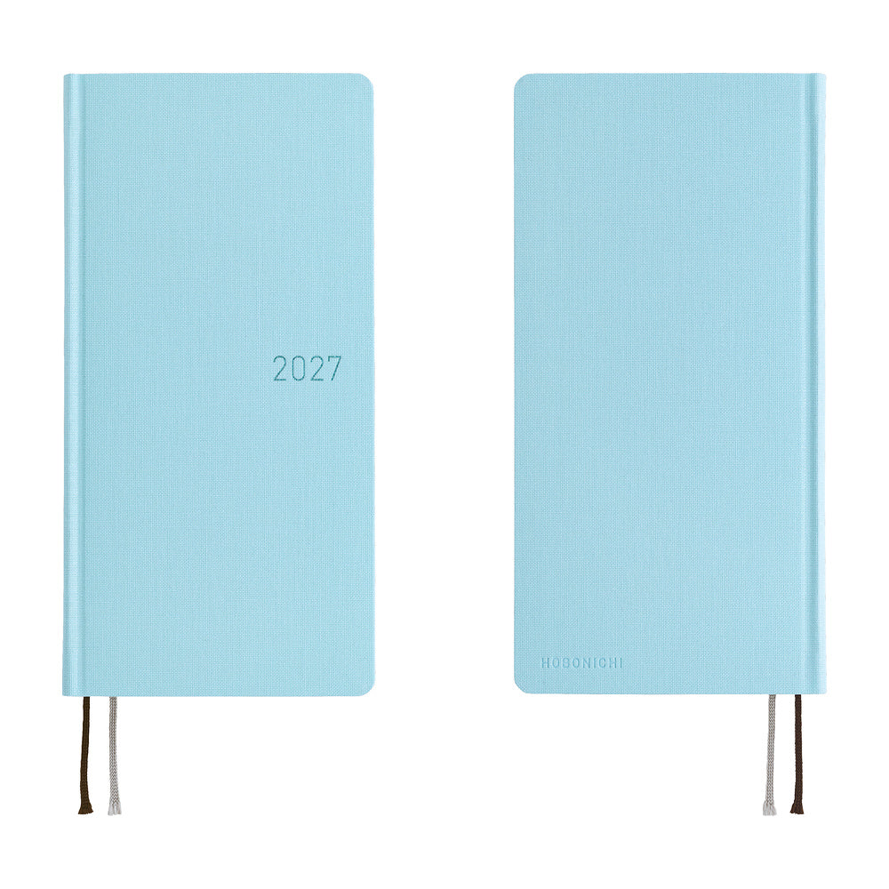 Hobonichi Techo 2027 Weeks ENG - Colours: Sea Glass