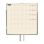 Hobonichi Techo 2027 Weeks ENG - Hiroko Kubota: Meteor Shower in the Light Blue Forest