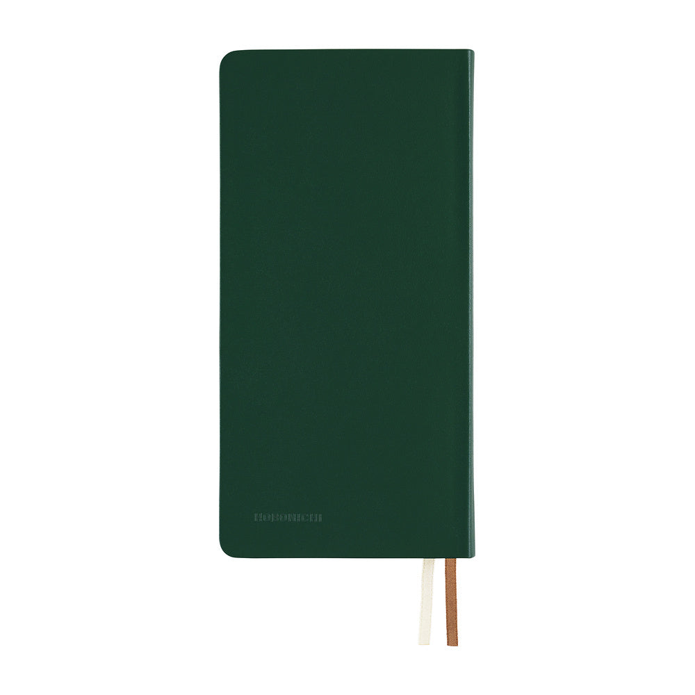 Hobonichi Techo 2027 Weeks ENG - Leather: Forest Green