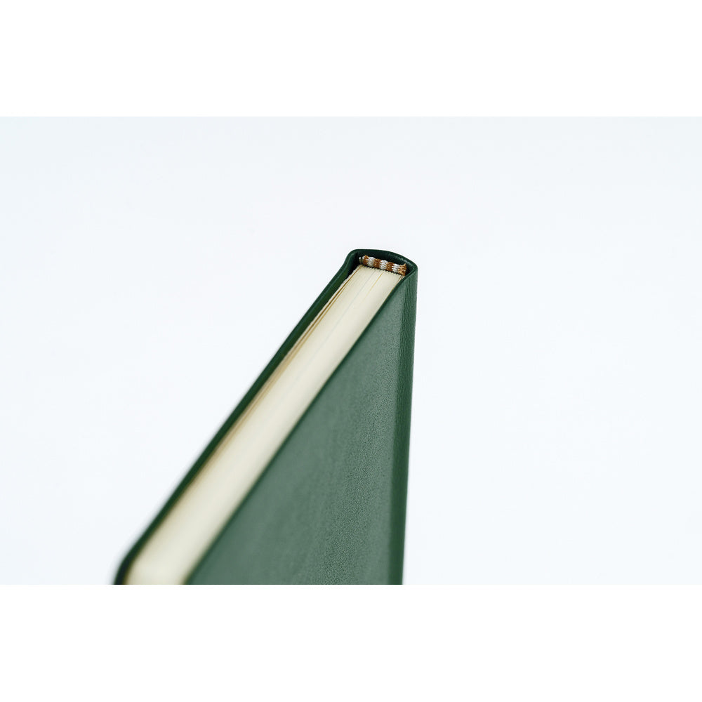 Hobonichi Techo 2027 Weeks ENG - Leather: Forest Green