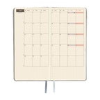 Hobonichi Techo 2027 Weeks ENG - Leather: Noble Silver