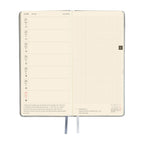 Hobonichi Techo 2027 Weeks ENG - Leather: Noble Silver