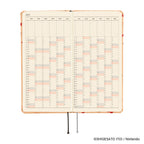 Hobonichi Techo 2027 Weeks ENG - MOTHER: Mr. Saturn Pattern