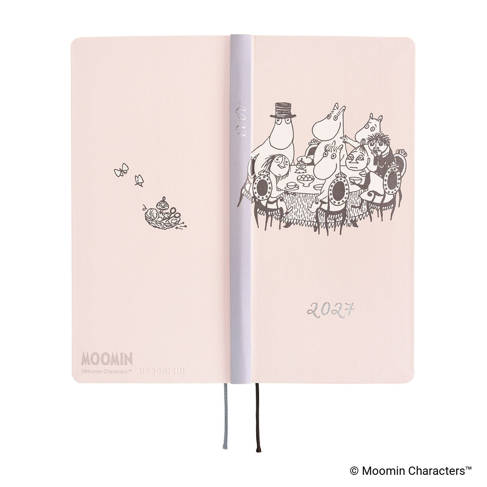 Hobonichi Techo 2027 Weeks ENG - Moomin: At the Table