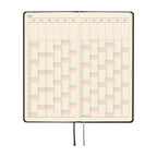 Hobonichi Techo 2027 Weeks ENG - Paper Series: Black Argyle
