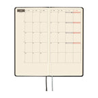 Hobonichi Techo 2027 Weeks ENG - Paper Series: Black Argyle