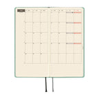Hobonichi Techo 2027 Weeks ENG - Paper Series: Frosty Jade