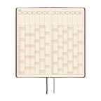 Hobonichi Techo 2027 Weeks ENG - Smooth: Café au Lait