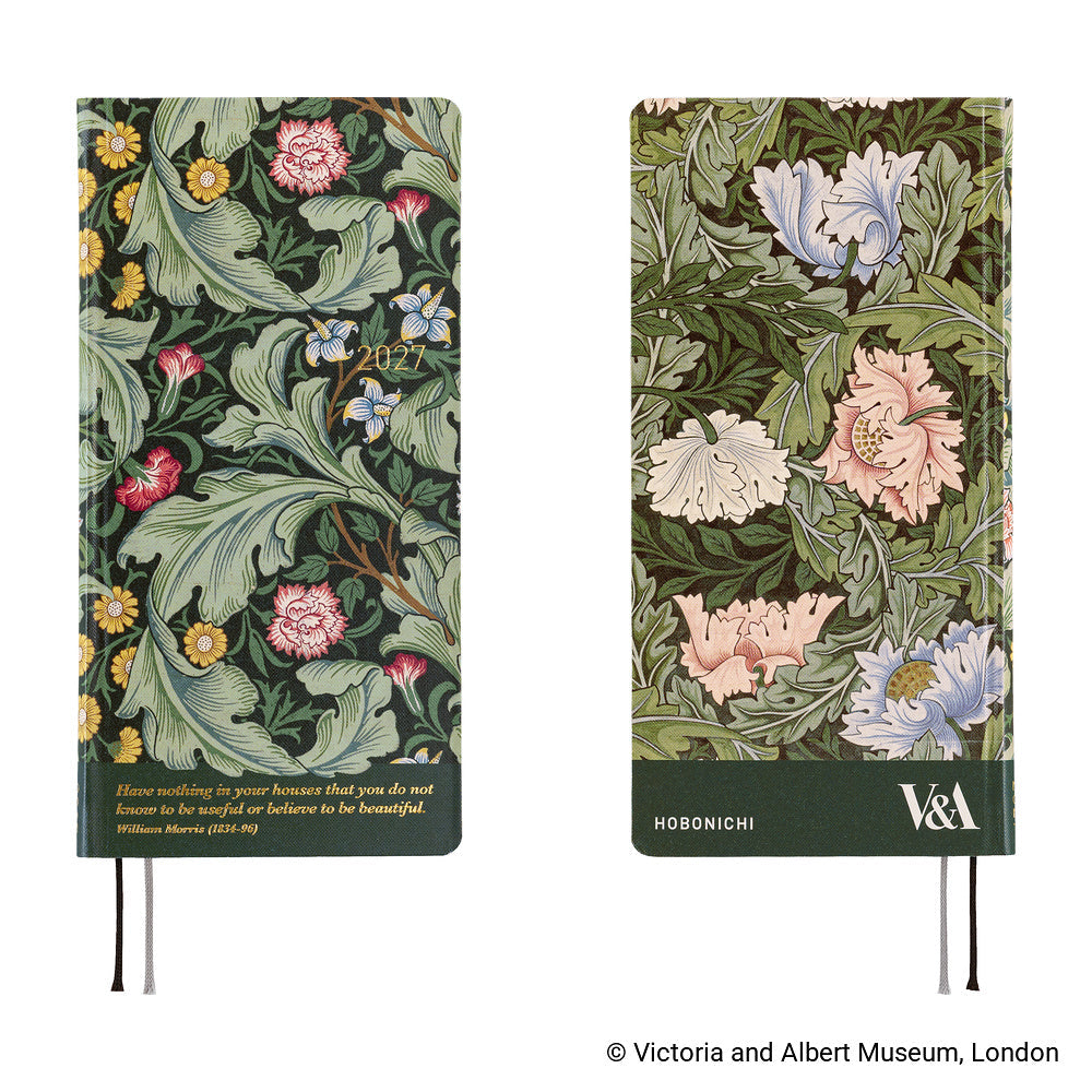 Hobonichi Techo 2027 Weeks ENG - V&A Series: Leicester