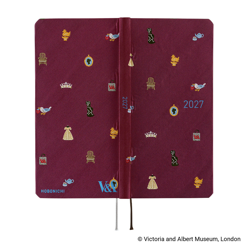 Hobonichi Techo 2027 Weeks ENG - V&A Series: Welcome to the V&A