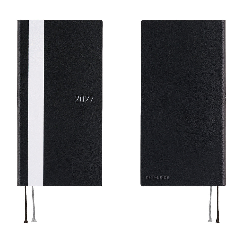 Hobonichi Techo 2027 Weeks ENG - White Line: Black