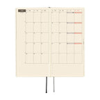 Hobonichi Techo 2027 Weeks ENG - White Line: Ivory