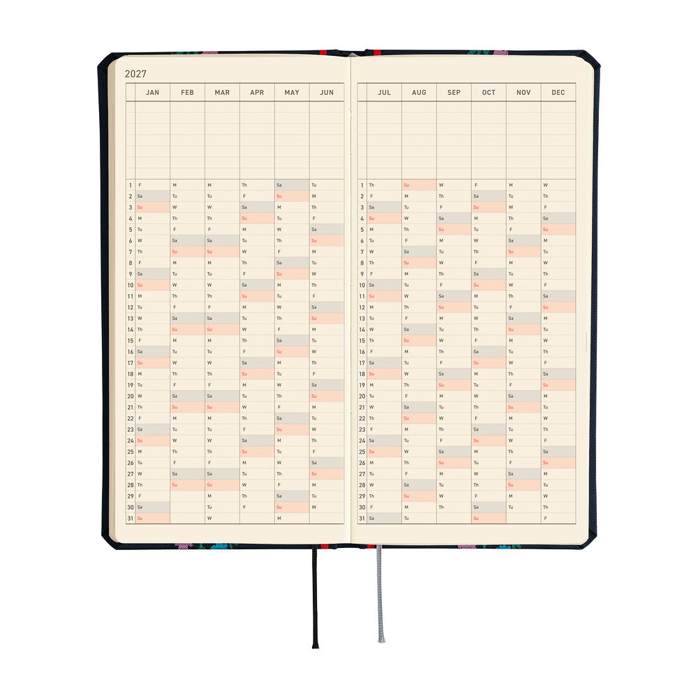 Hobonichi Techo 2027 Weeks ENG - Yoshie Watanabe: Petit Bloom