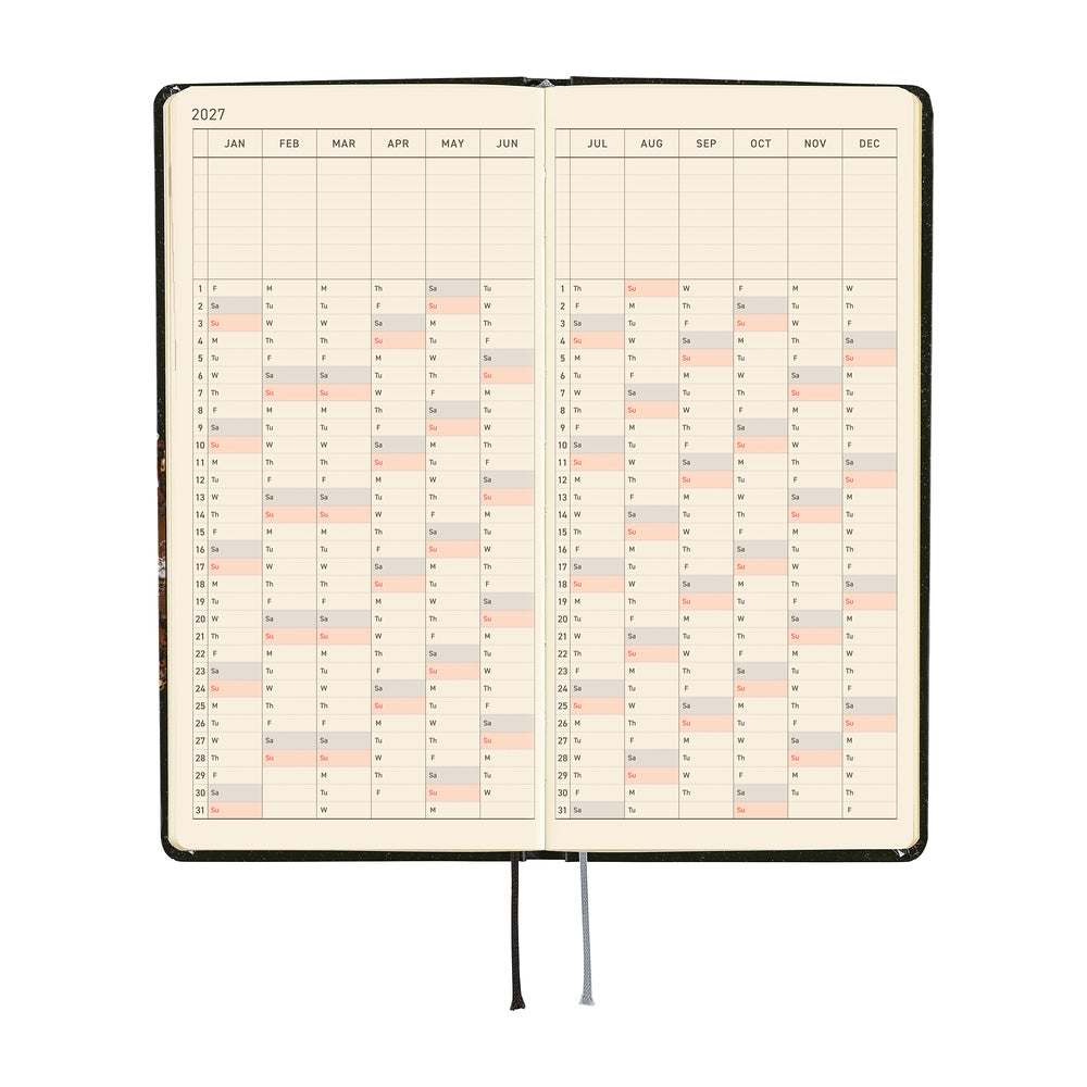 Hobonichi Techo 2027 Weeks ENG - tanakadaisuke: Starlight