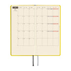 Hobonichi Techo 2027 Weeks JPN - Colours: Canaria Yellow