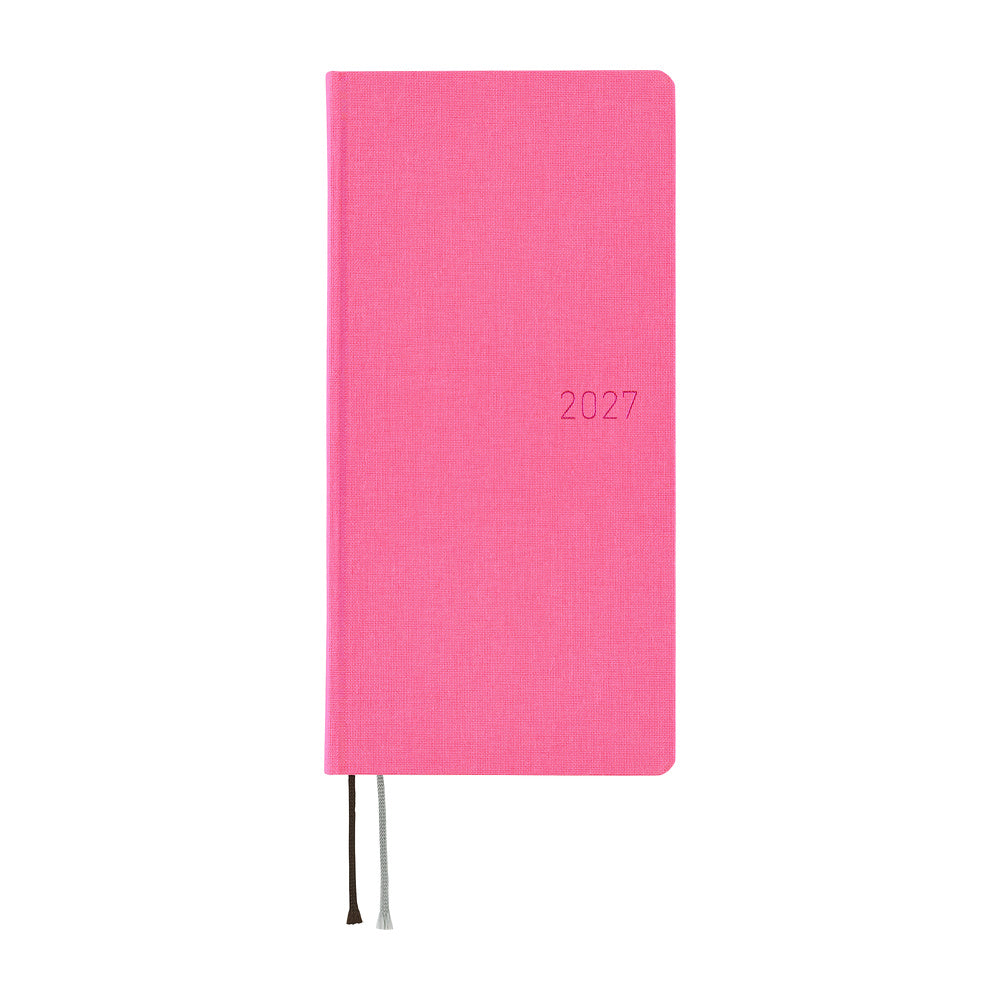 Hobonichi Techo 2027 Weeks JPN - Colours: Pink Sapphire