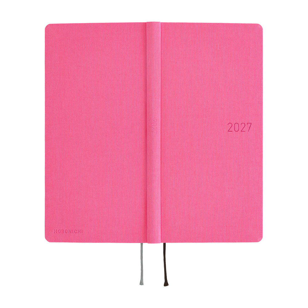 Hobonichi Techo 2027 Weeks JPN - Colours: Pink Sapphire
