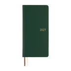 Hobonichi Techo 2027 Weeks JPN - Leather: Forest Green