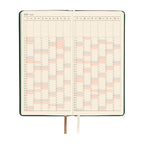 Hobonichi Techo 2027 Weeks JPN - Leather: Forest Green