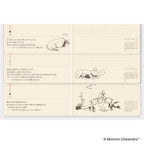 Hobonichi Techo 2027 Weeks JPN - Moomin: A Day in the Life of Snufkin