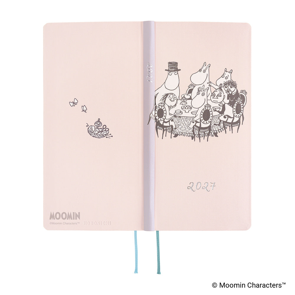 Hobonichi Techo 2027 Weeks JPN - Moomin: At the Table
