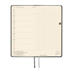 Hobonichi Techo 2027 Weeks JPN - Paper Series: Black Argyle