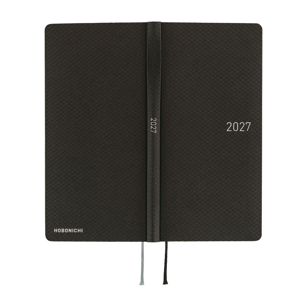 Hobonichi Techo 2027 Weeks JPN - Paper Series: Black Argyle