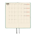 Hobonichi Techo 2027 Weeks JPN - Paper Series: Frosty Jade