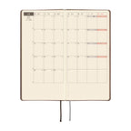 Hobonichi Techo 2027 Weeks JPN - Smooth: Café au Lait