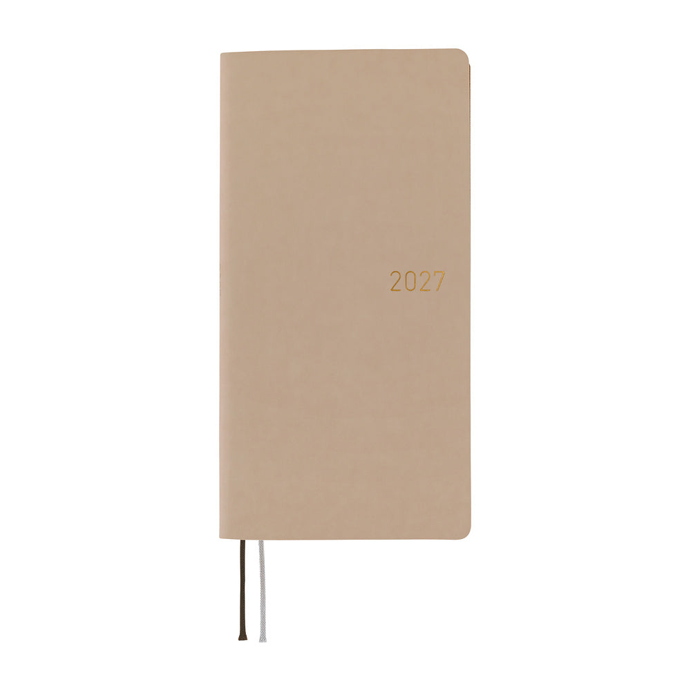 Hobonichi Techo 2027 Weeks JPN - Smooth: Café au Lait