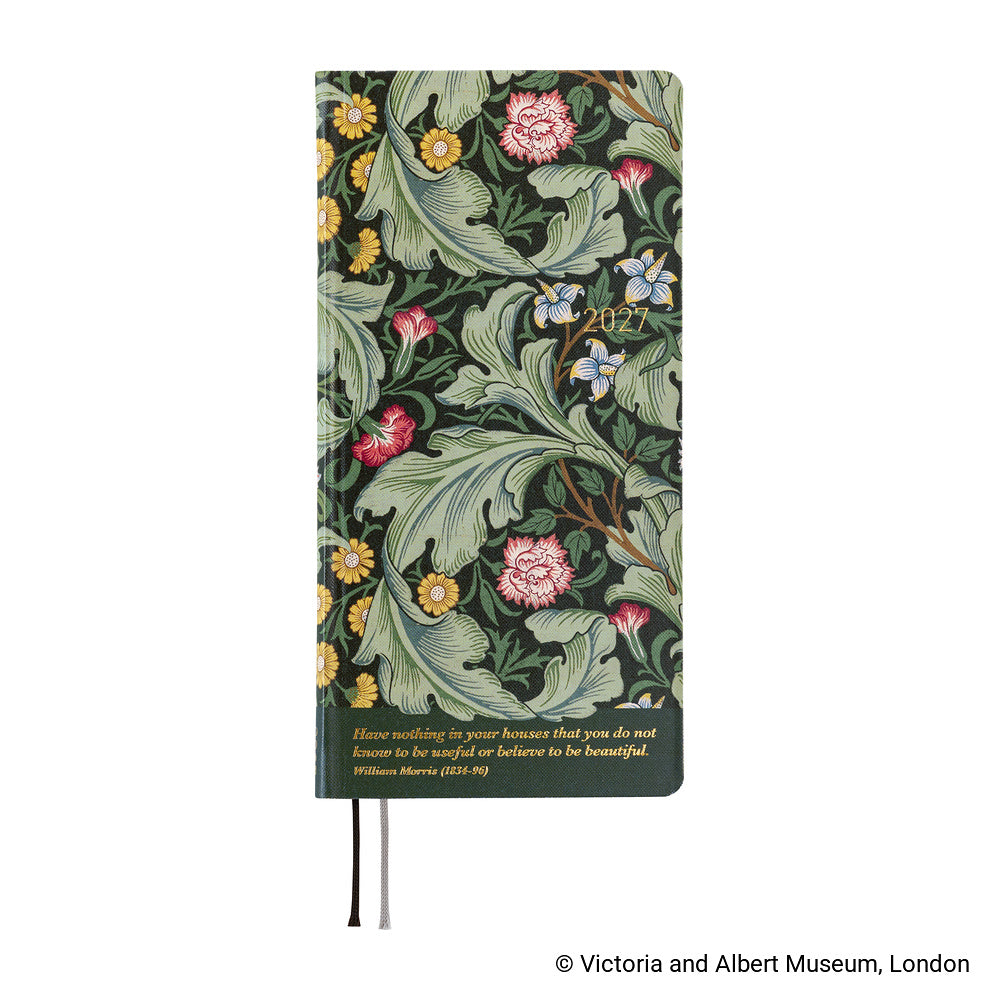 Hobonichi Techo 2027 Weeks JPN - V&A Series: Leicester