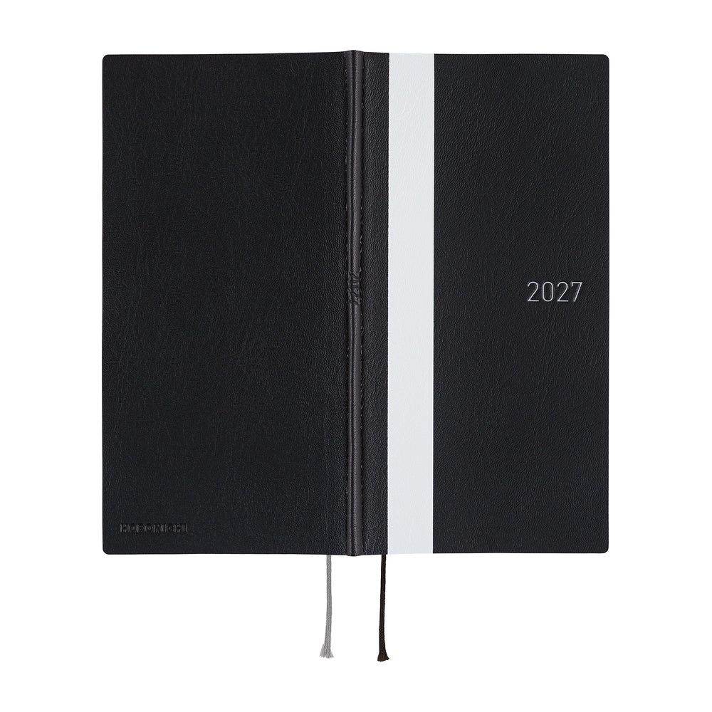 Hobonichi Techo 2027 Weeks JPN - White Line: Black