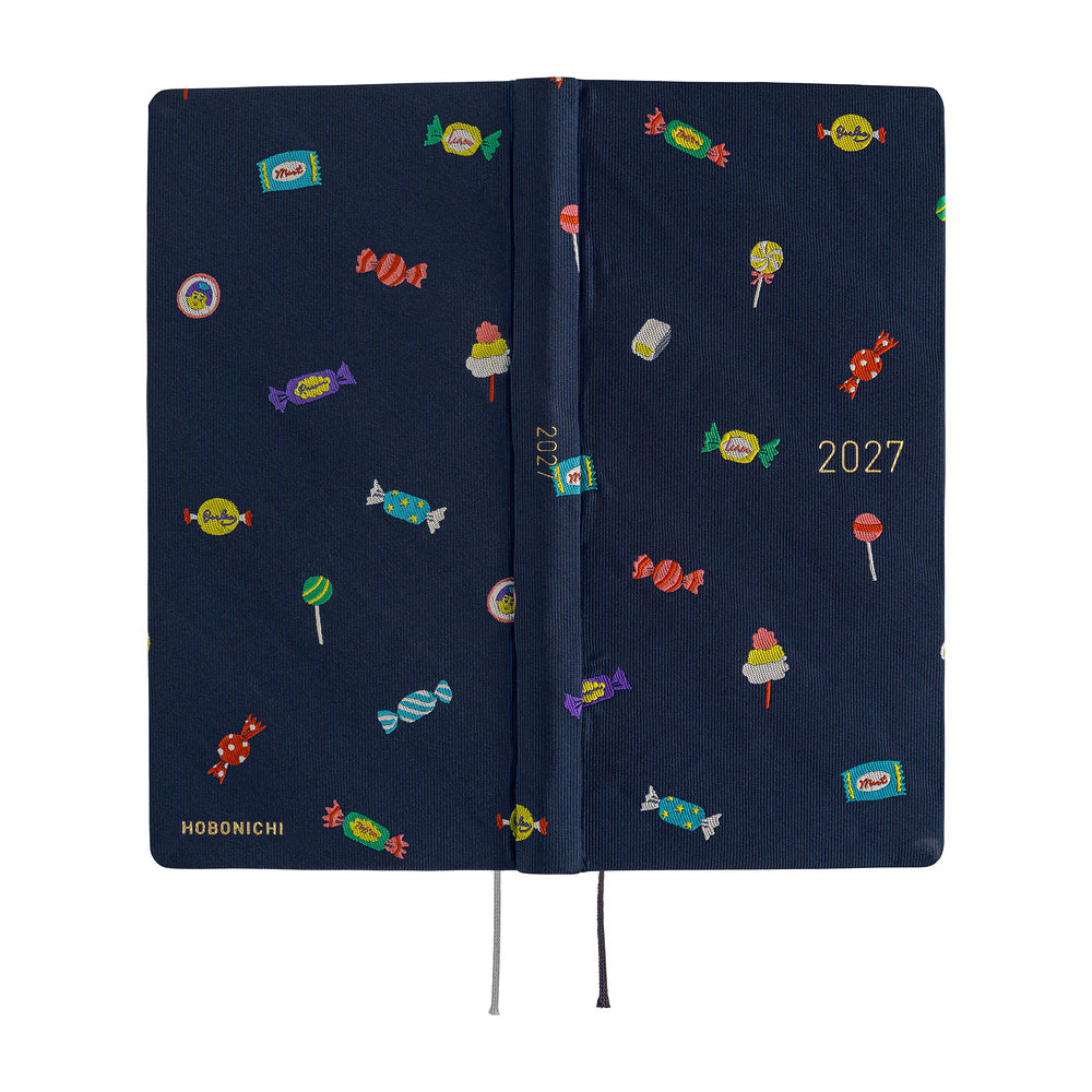Hobonichi Techo 2027 Weeks MEGA ENG - Bow & Tie: Candy Dream