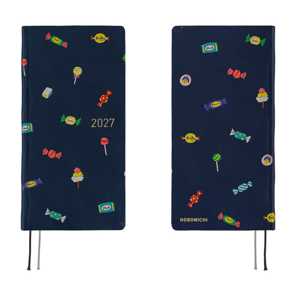 Hobonichi Techo 2027 Weeks MEGA ENG - Bow & Tie: Candy Dream